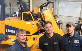 VCAS fitted to Thwaites dumper