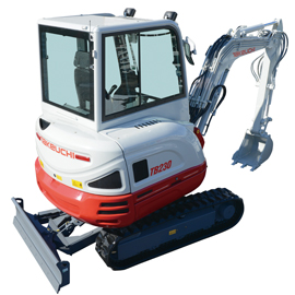Takeuchi TB230 compact excavator