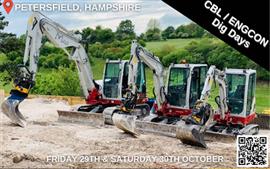 CBL / Engcon Dig Days at Petersfield, Hampshire 