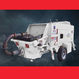CPS90 trailer mounted concrete pump